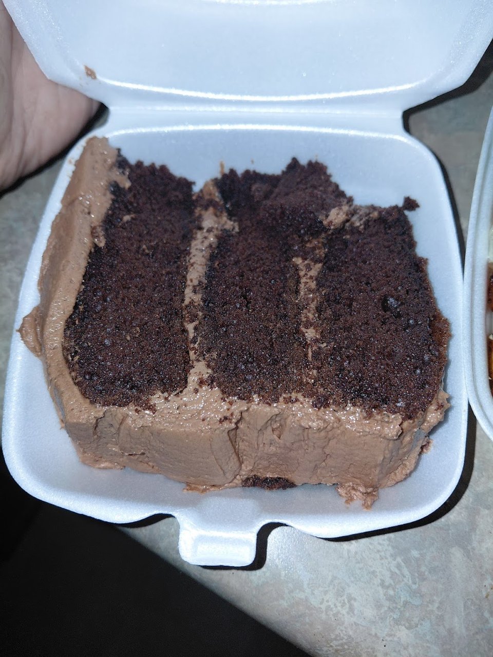 Close-up of a prepared lunch plate.